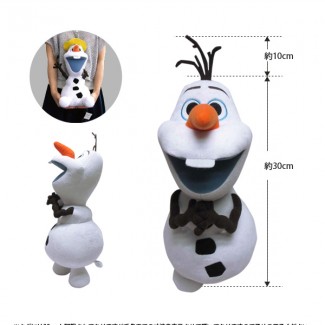 [일본라쿠텐직수입]올라프의 40cm (머리 끝까지) 인형/울 왕국, OLAF 디즈니 Disney 대형, 눈사람, FROZEN 겨울 왕국 올라프 인형 눈 아나 02P01May16